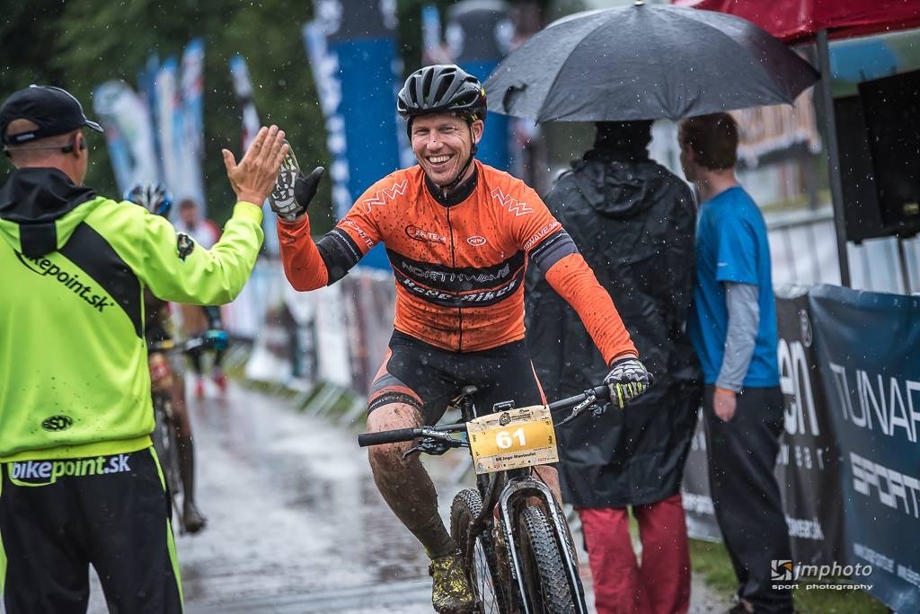 Ingo Manteufel im Zieleinlauf